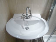 Wash Basin with Hot Water Tap