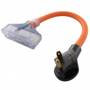 AC WORKS 1.5 ft.Travel Trailer Plug