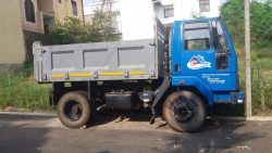 leyland tipper for rent with driver