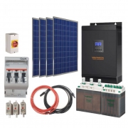 Off Grid Soler Systems 5kw Hybrid inverter
